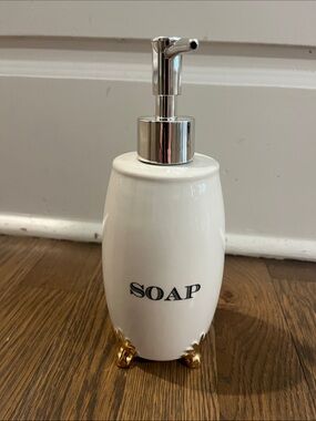 NEW Ashland Ceramic Soap Dispenser
